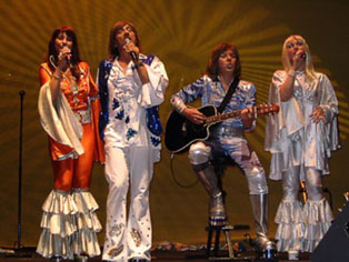 ABBA,Revival,Live-Show, Gesang