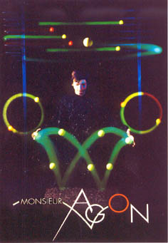 Monsieur Agon, Jonglage, Artistik, Moderation, Parodie, Pantomime, Poesie, Leuchtb�lle