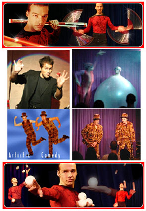 Comedy, Jonglage, Zauberei, Artistik, Ballonshow, Zirkus, Bauchreden